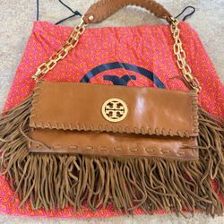 Tory Burch Fringe Shoulder Bag