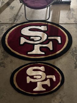 Custom 49ers rug