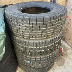 Free Off-road Tires 80-90% Tread Left 