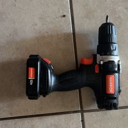 Drill With Charger 