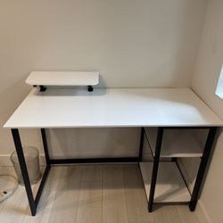 White Computer Desk