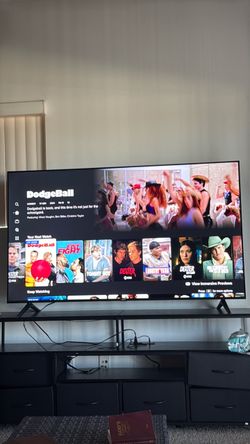 Large Flat Screen Smart TV