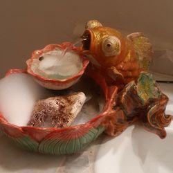 Water Fountain Koi Fish