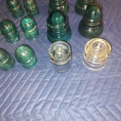 Antique Big And Small Insulators