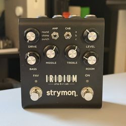 Strymon Iridium Amp Modeler and Cab Sim Guitar Pedal