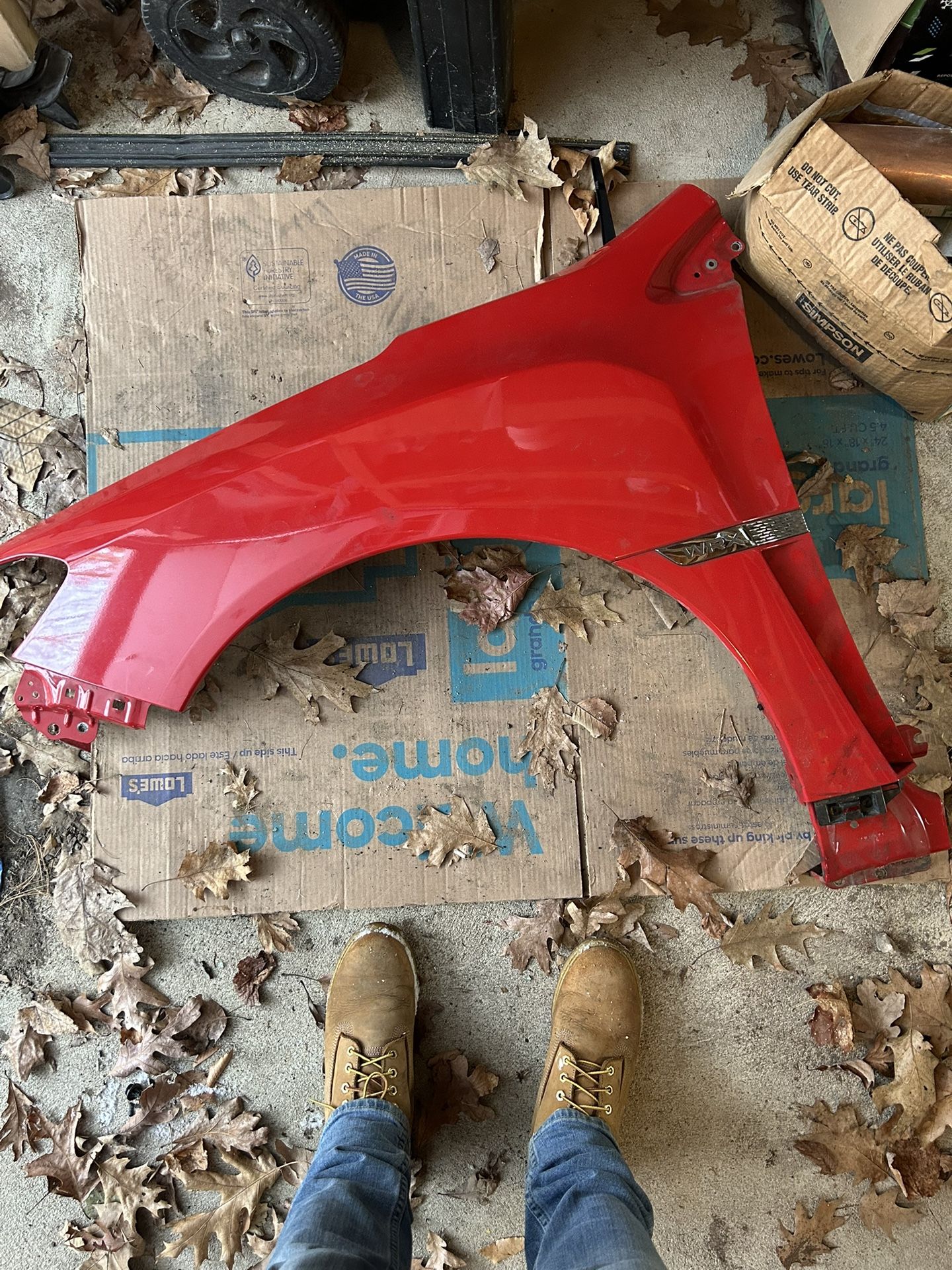 Driver Side Fender 2015-2021 Wrx