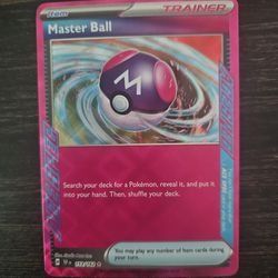 ACE SPEC Master Ball [Temporal Forces]