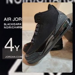 Nike Air Jordan 3 Retro Size 4 Youth