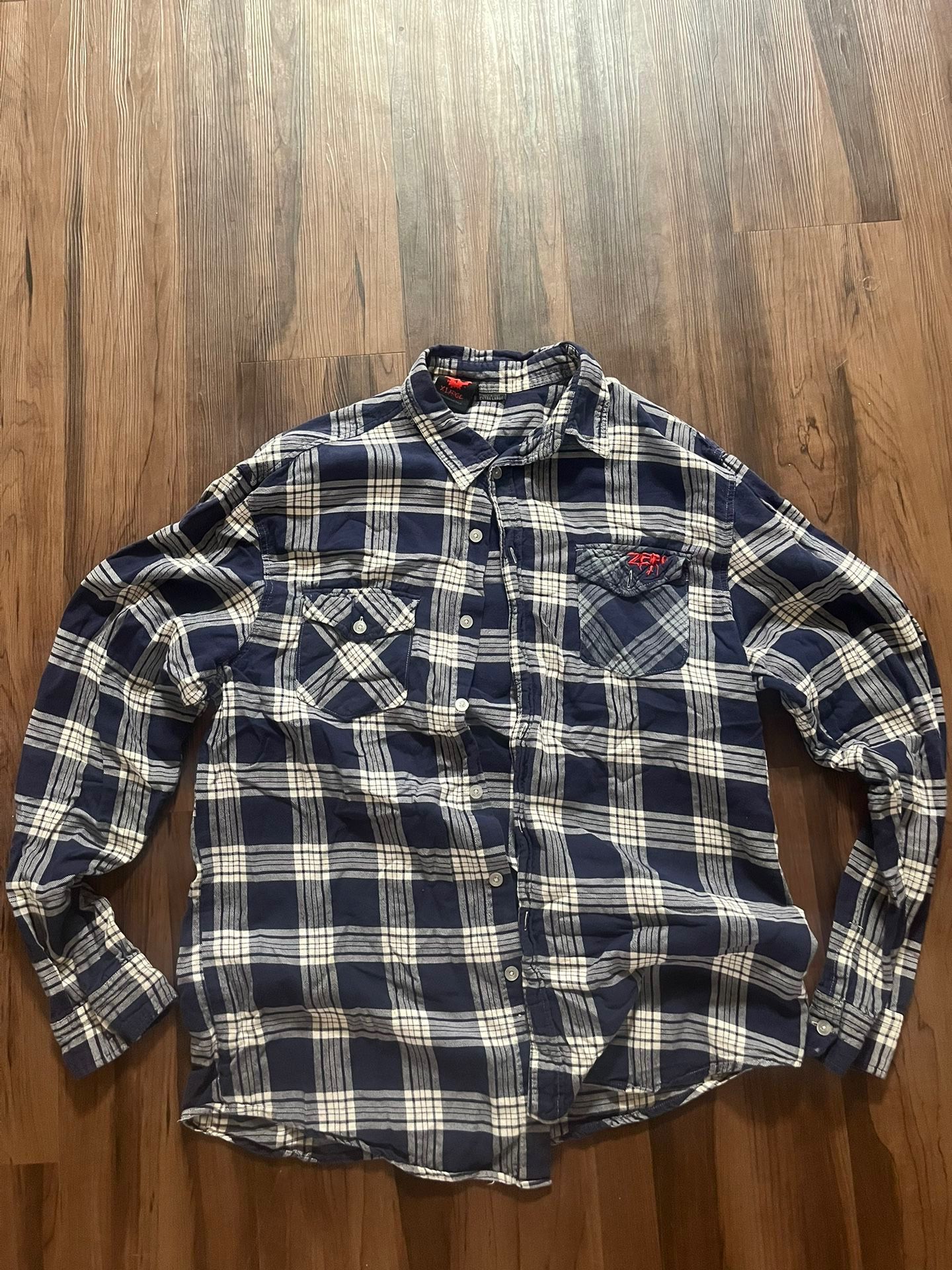 Xl Zero Skateboards Flannel