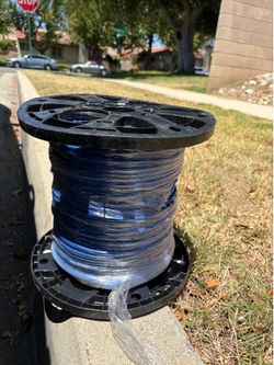 #6 blue stranded copper wire 500’