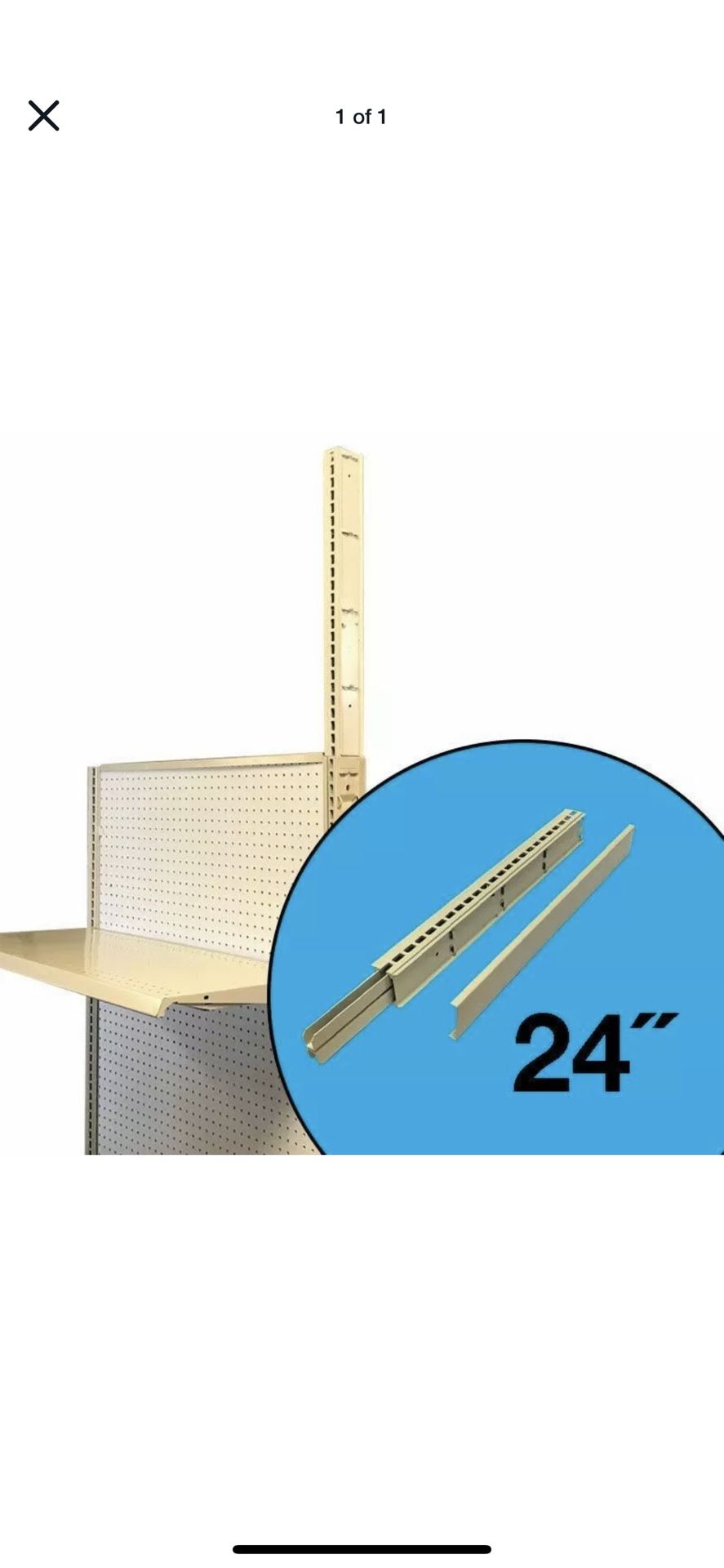 Lazier 24” gondola fixture extension