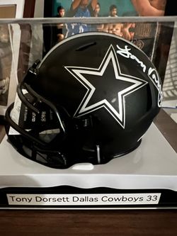 Tony Dorsett Dallas Cowboys Signed Mini