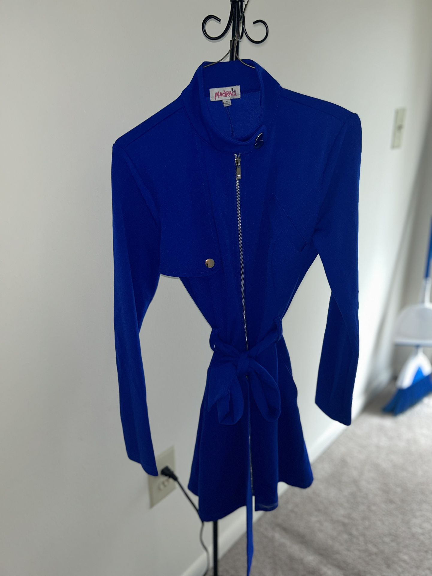 Royal Blue Jacket Dress