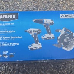 Hart 3 Combo Kit With 2 Batteries 