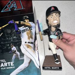 Arizona Diamondbacks Ketel Marte Batting Pose Bobblehead with Original Box