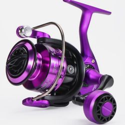 🎣 Spinning Fishing Reel 1000 Size ⚙️ Gear Ratio 5.2:1 | 🔩 Metal Spool