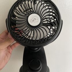 electronic mini fan for 2 