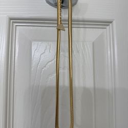 NWT ANTHROPOLOGIE x Serefina GOLD Classic snake chain