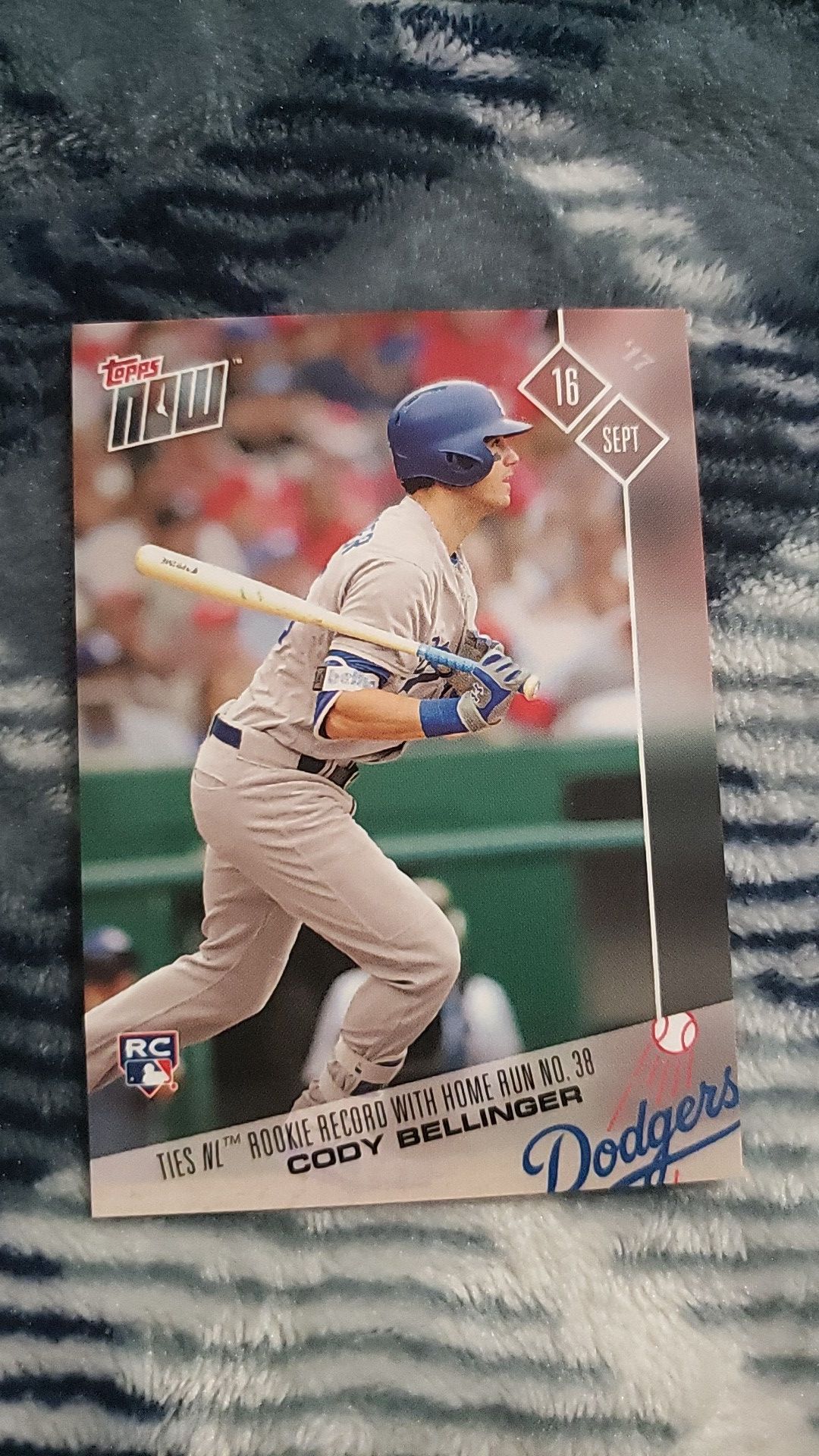 Very limited edition Cody Bellinger rookie card