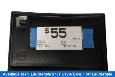 Ekster Rfid Black Wallet