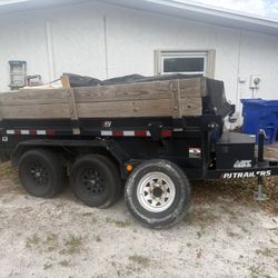 Dump trailer 5x 10  ELECTRIC 