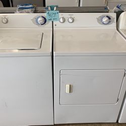 SALE  GE Washer And Dryer Set White Ex Large Excellent  Warranty  . Delivery Available . 2203 Fowler St. 33901  ….