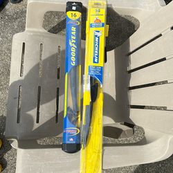 Free 16” windshield wipers (x2)