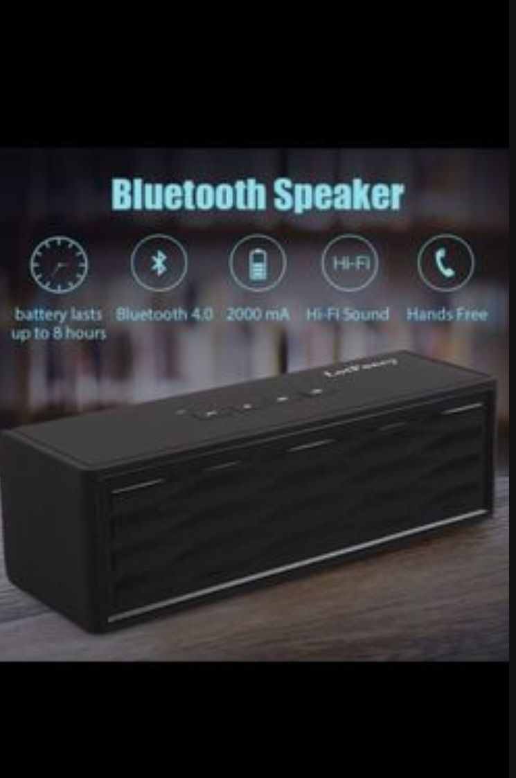 New LotFancy Bluetooth Speaker