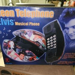 Elvis Presley Neon Telephone 