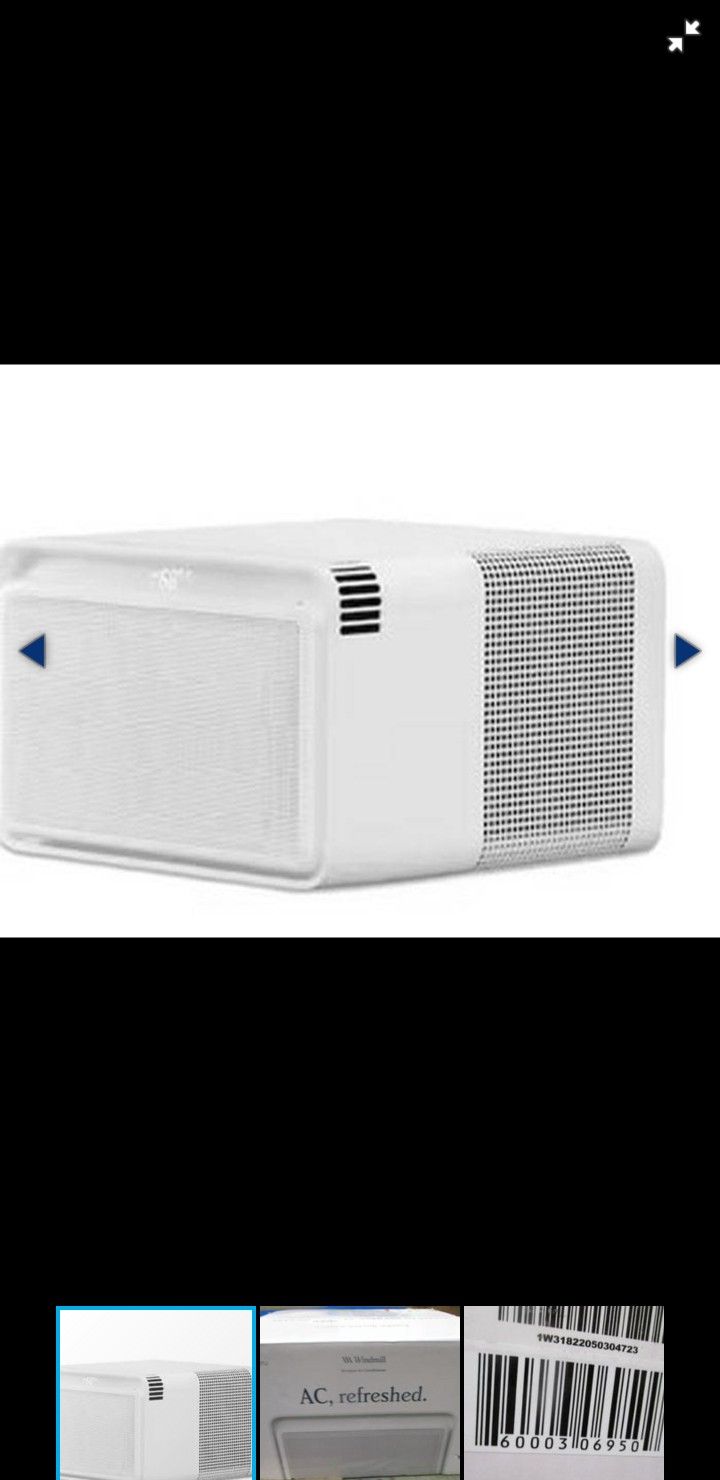 8000 BTU 115 Volt Quiet/ECO/Smart Window Air Conditioner with Wi Fi/App Remote and Easy Install/No Pre Assembly R $390