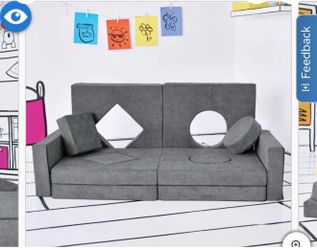 Kids Convertible Play Couch