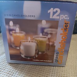 12 Piece Votive Candle Holders