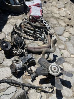 350 Engine Accessories With Ac