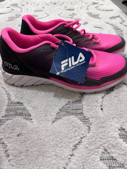 FILA Memory Foam Pink size 8 1/2