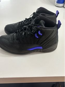 Air Jordan 12 retro black and purple