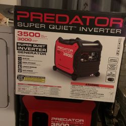Predator 3500 Super Quiet Inverter Generator