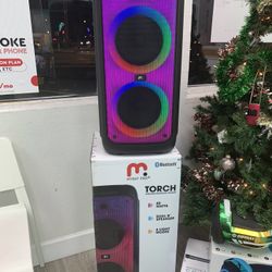 MyBat Pro Torch Huge Tower Bluetooth Speaker 