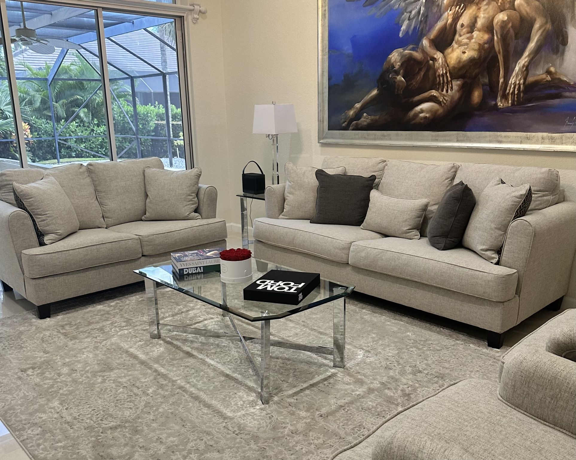 Alcona Sofa Set