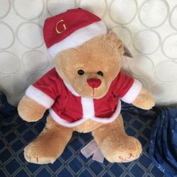 Godiva Bear 2013 Santa