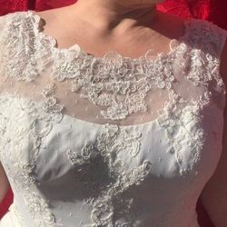David’s bridal wedding dress
