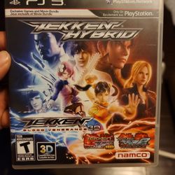 Tekken Hybrid PS3 (Playstation 3) Game Complete with Manual in Good Condition