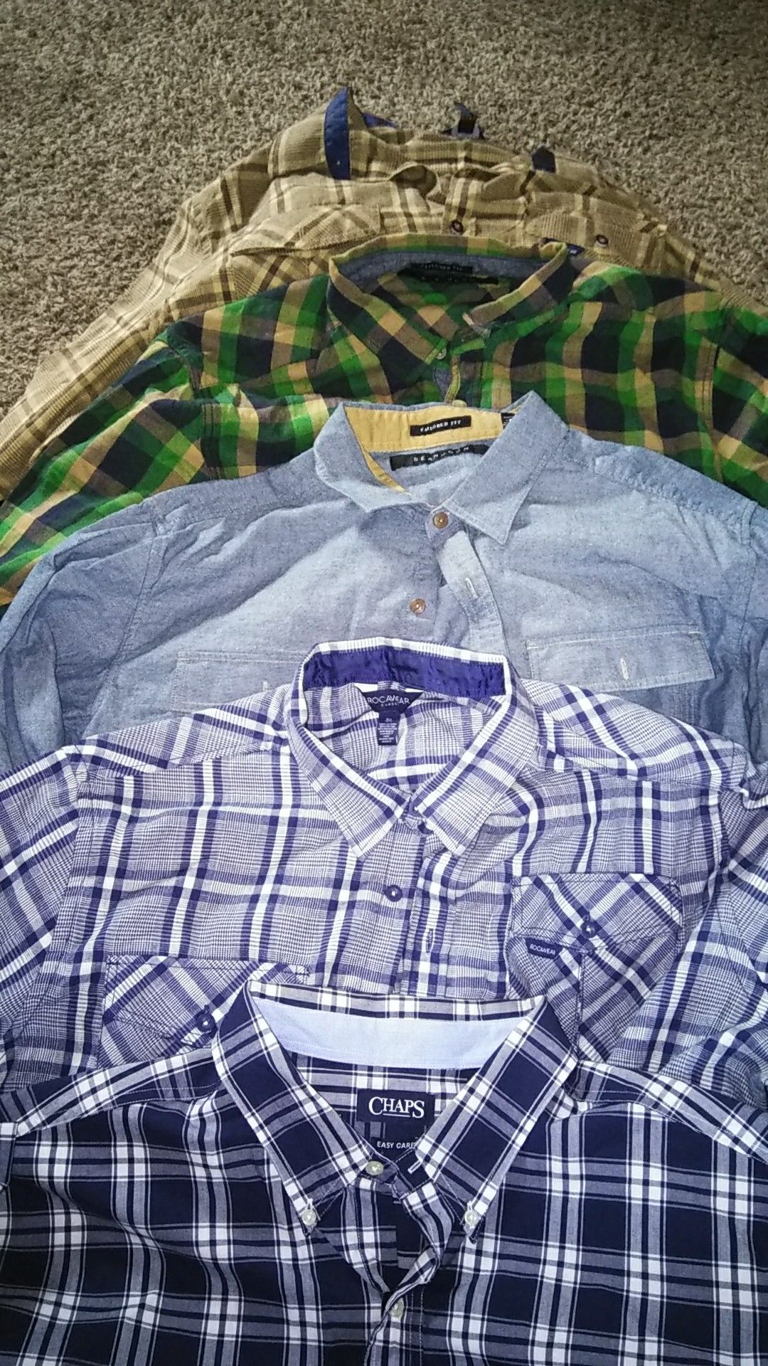 Long sleeve shits
