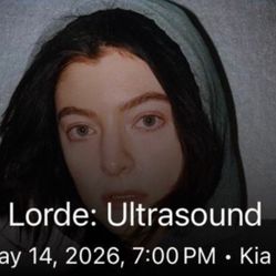 Lorde - Thu and Fri 