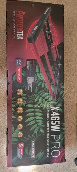 Used Photontek 465w Grow Light with controller