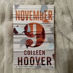 November 9 by Colleen Hoover Paperback Book 