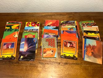 Vintage 1994 Skybox The Lion King Trading Cards