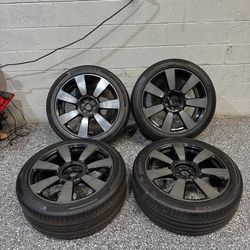 22" Staggered OEM Rolls-Royce Cullinan Wheels Rims Set of 4 22x8.5&22x9.5 5x112