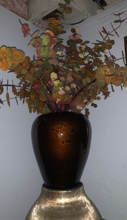 Large vase arrangement