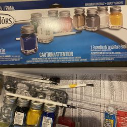 Paint And Glue For Building Plastic Models 