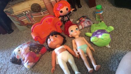 Girls toy lot